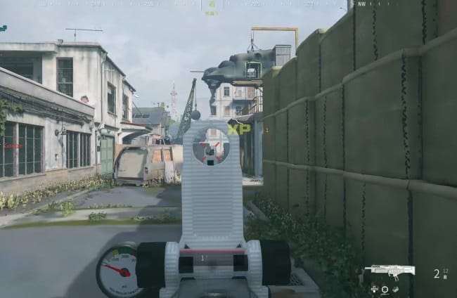 COD MW3のMX GUARDIANのアイアンサイト